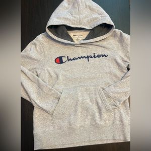 Gray Champion hoodie